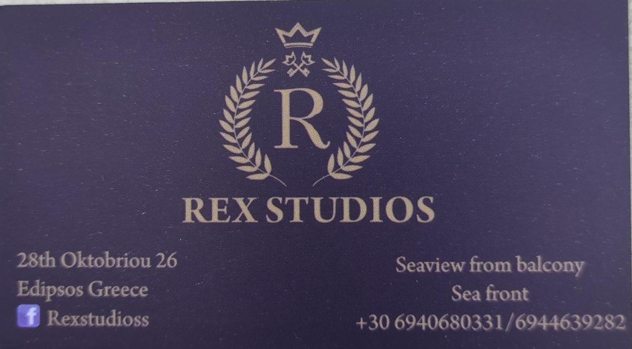 Rex Studios Loutra Aidhipsou Exteriör bild